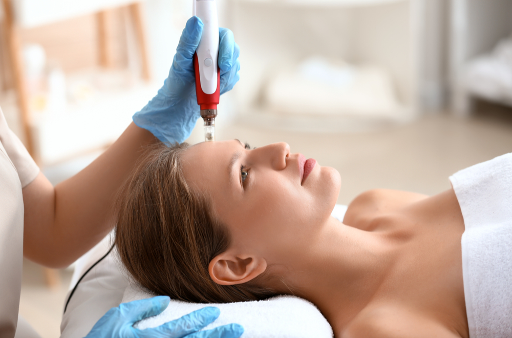 medicated facial procedure